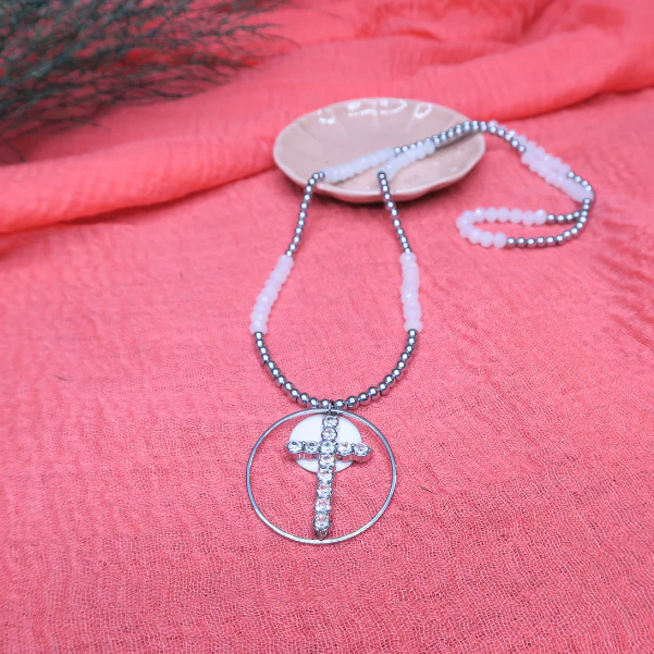Env. 100 Perles hématite rondes 4 mm couleur argent - Image 3