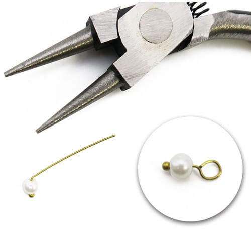 Pince ronde à ressort, pince conique pour bijoux - Image 3
